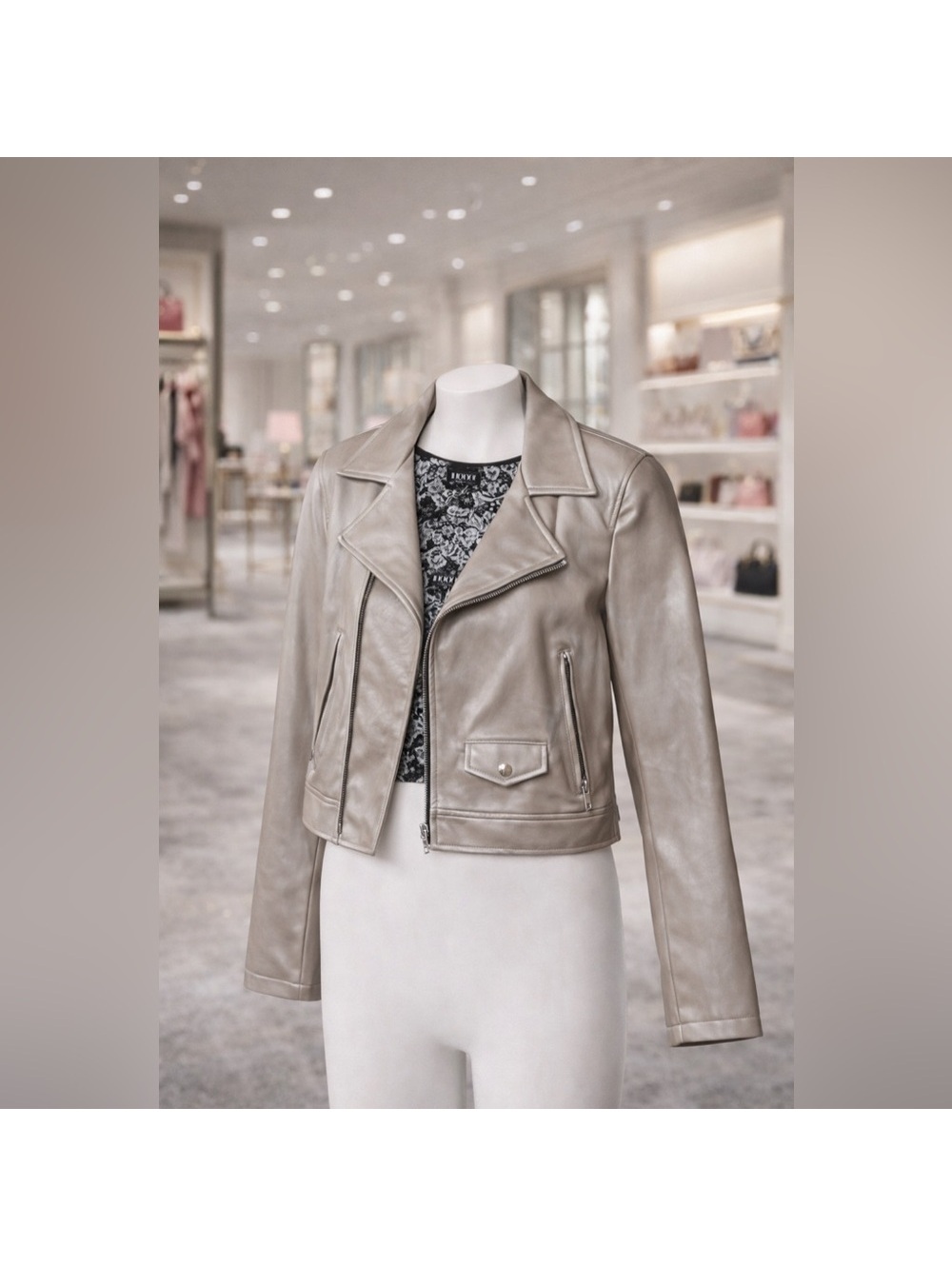 Dkny Silver Jacket
